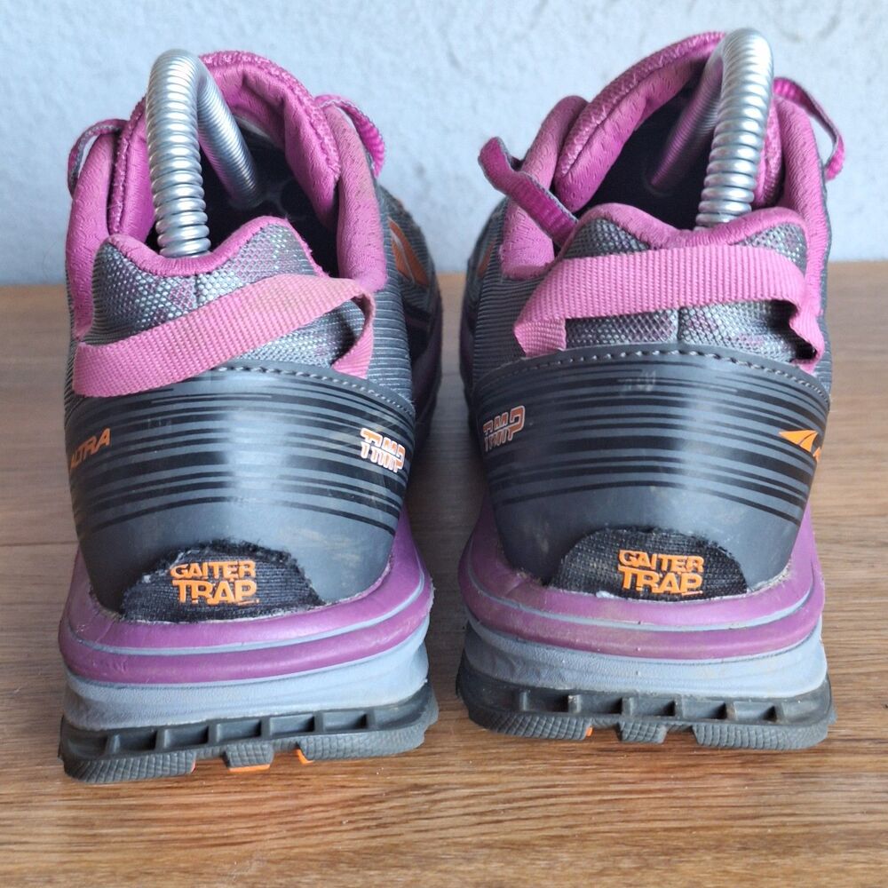 Altra Timp Trail Running Shoes Women’s 7.5 Purple Cushioned Sneaker EU 38 - Picture 3 of 12
